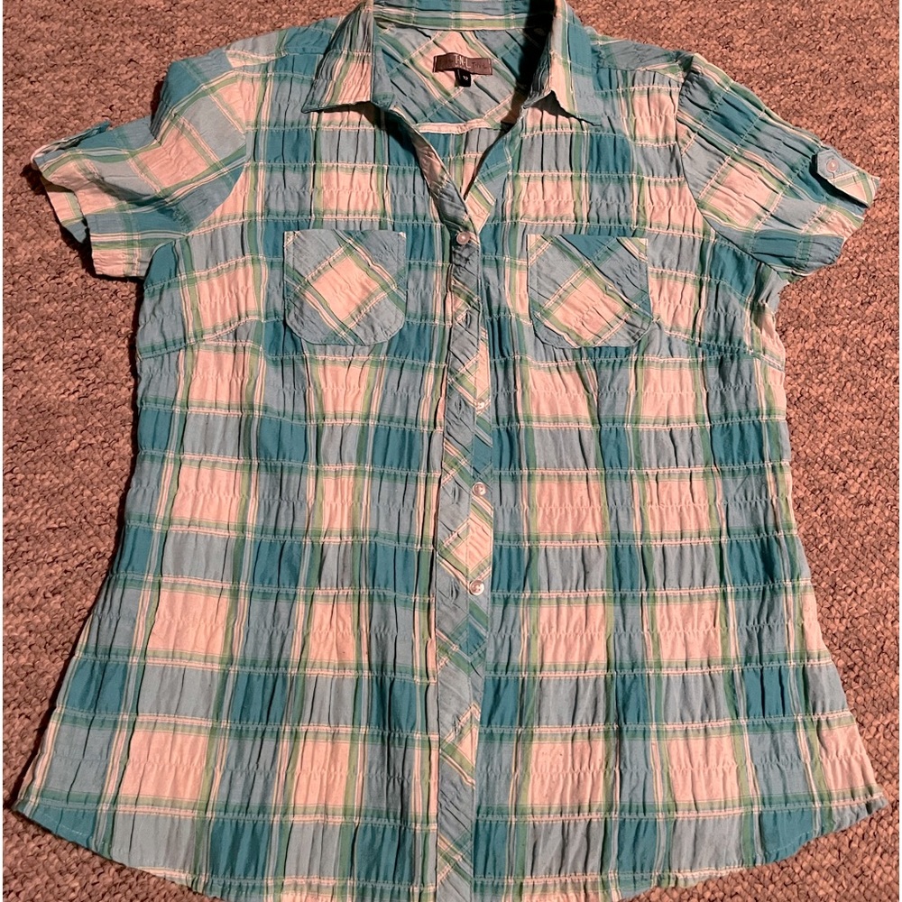 Western plaid shirt